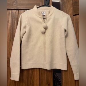 Classic Prep Pippa PomPom 100% lambs wool sweater